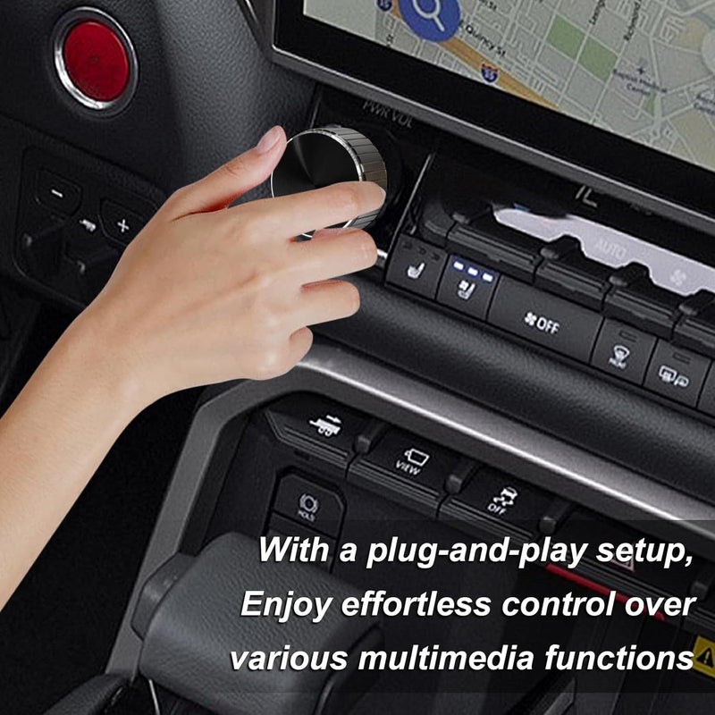 Tofcbye Power Knob Display Volume Radio Control Replacement Fit for Toyota Tundra 2022-2025, Fit for Sequoia 14 Inch Display - Image 3